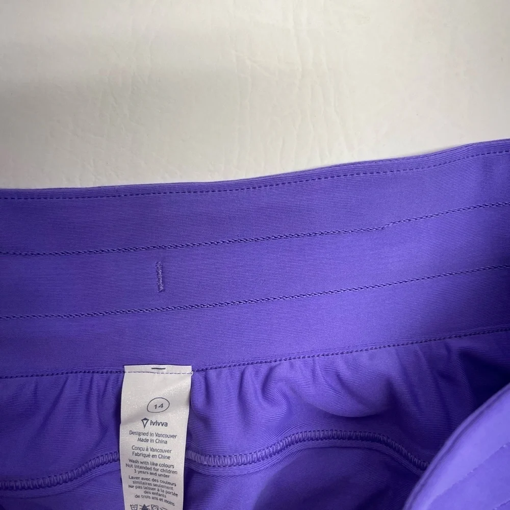 Ivivva reversible underwater board shorts UPF50 NWT